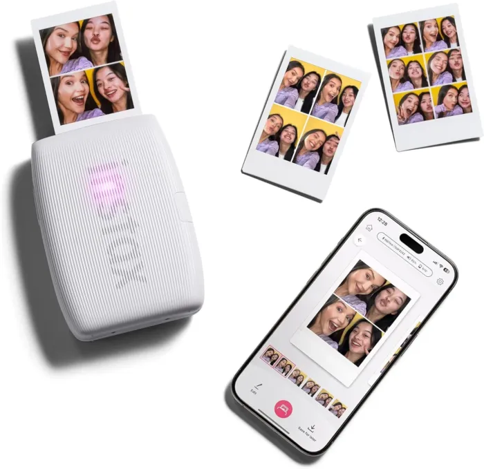 Fujifilm Instax Mini Link 3 Smartphone Printer - Clay White - Image 8