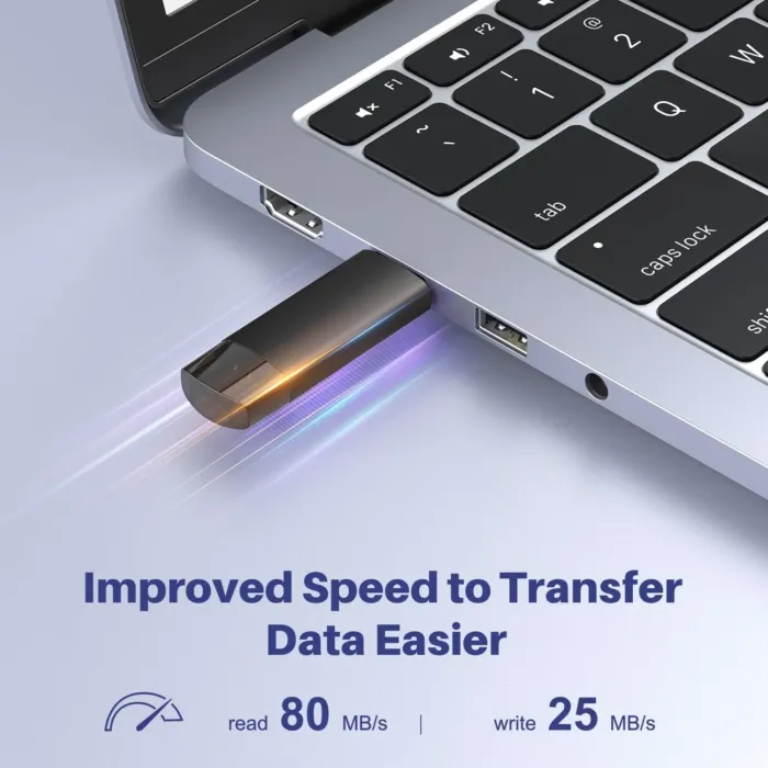 256GB USB C Flash Drive Dual USB 3.0 Flash Drive Type C + USB A Portable Type-C Flash Drive 2-in-1 USB-C Thumb Drive for Smartphone Tablet Computer Mac iPhone 15 Black - Image 3