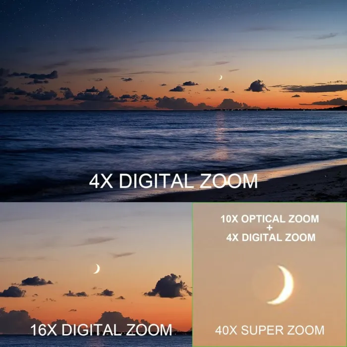 4K Digital Camera with 40X Zoom，64MP DSLR Camera for Photography Beginners，Autofocus 1080P HD Vlogging Camera with EIS，32GB SD Card，2 Batteries (2501) - Image 6