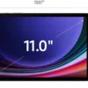 Samsung Galaxy Tab S9 11” 256GB WiFi 7 Android AI Tablet, Snapdragon 8 Gen 2 Processor, AMOLED Screen, Durable Design, S Pen Included, Long Battery Life, Auto Focus Camera, US Version, 2023, Graphite