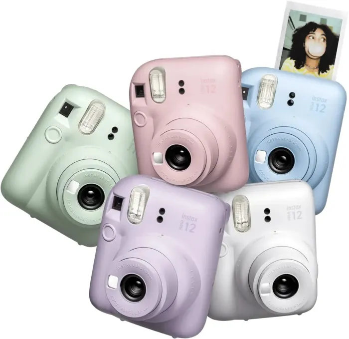 Fujifilm Instax Mini 12 Instant Camera Lilac Purple + Fuji Film Value Pack (40 Sheets) + Shutter Accessories Bundle, Incl. Compatible Carrying Case, Quicksand Beads Photo Album 64 Pockets - Image 6