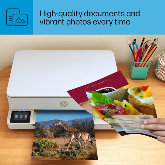 HP Envy 6155e Wireless All-in-One Color Inkjet Printer, Print, scan, Copy, Duplex Printing Best-for-Home, 3 months of Instant Ink included (714L5A) - Image 12