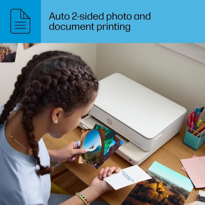 HP Envy 6155e Wireless All-in-One Color Inkjet Printer, Print, scan, Copy, Duplex Printing Best-for-Home, 3 months of Instant Ink included (714L5A) - Image 14