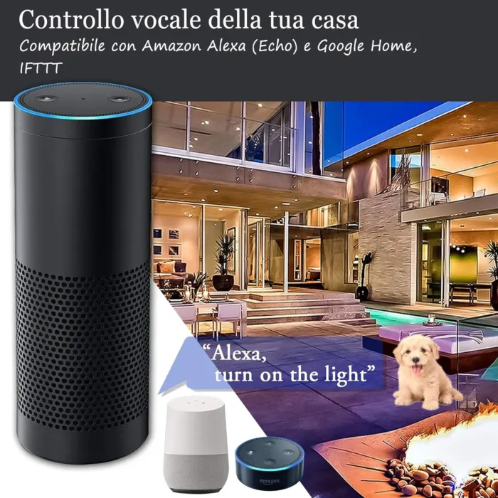 Jinvoo WiFi Smart Wall Touch Light Switch, Smart Phone Remote Control, Compatible with iOS and Android, with Alexa Echo and Home Assistant (2gang) - Image 5