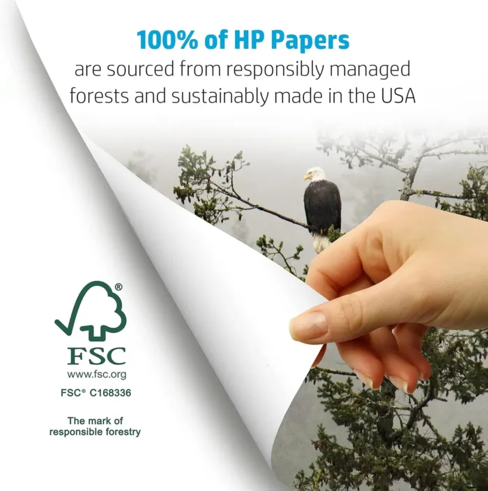 HP Printer Paper | 8.5 x 11 Paper | Copy &Print 20 lb | 1 Ream Case - 500 Sheets| 92 Bright | Made in USA - FSC Certified | 200060 - Image 7