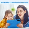 2025 Kids Tablet, Octa-core, Android 14 Tablet for Kids with Case, 6000mAh Battery with Kids Space, Parental Control, Dua l WiFi6, Kids App Pre-Installed, Great Gift for Children