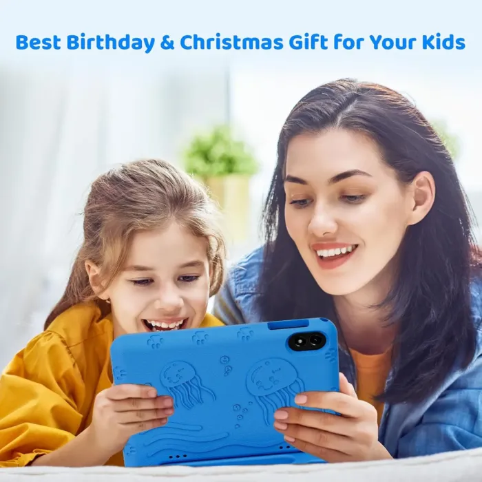2025 Kids Tablet, Octa-core, Android 14 Tablet for Kids with Case, 6000mAh Battery with Kids Space, Parental Control, Dua l WiFi6, Kids App Pre-Installed, Great Gift for Children - Image 7
