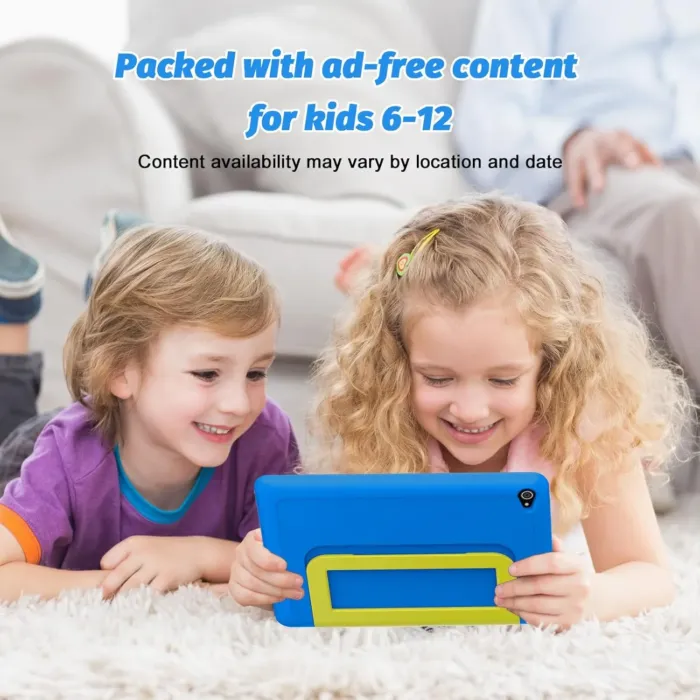 Kids Tablet, Android 14 Tablet for Kids 10 inch Octa-Core with Case, 64GB 1TB TF Card Expandable for Toddler Children, Parental Control, Dual Camera, WiFi,Gift - Image 4