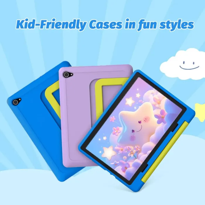 Kids Tablet, Android 14 Tablet for Kids 10 inch Octa-Core with Case, 64GB 1TB TF Card Expandable for Toddler Children, Parental Control, Dual Camera, WiFi,Gift - Image 9
