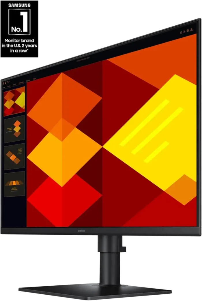 SAMSUNG 27” (S40GD) Borderless Business Monitor with IPS Panel, 100Hz Refresh Rate, Eye Saver Mode, Ergonomic Design, Game Picture Mode, LS27D402GANXGO - Image 3