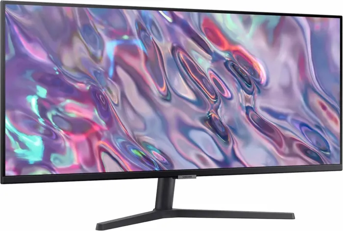 SAMSUNG 34" ViewFinity S50GC Series Ultra-WQHD Monitor, 100Hz, 5ms, HDR10, AMD FreeSync, Eye Care, Borderless Design, PIP, PBP, LS34C502GANXZA, 2023, Black - Image 3