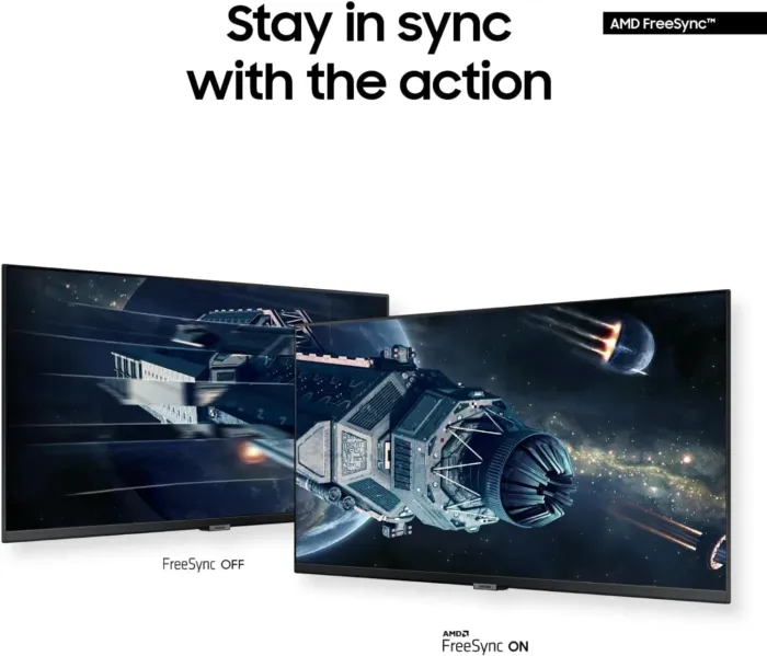 SAMSUNG 34" ViewFinity S50GC Series Ultra-WQHD Monitor, 100Hz, 5ms, HDR10, AMD FreeSync, Eye Care, Borderless Design, PIP, PBP, LS34C502GANXZA, 2023, Black - Image 6