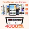 ALLDOCUBE Android 15 Tablet, 8.7" iPlay 60 Mini Tab, 90Hz Reflex, 400Nits, Octa-Core CPU, Widewine L1, Dual Speakers, 4000mAh, 4G LTE+2.4G/5G WiFi+BT 5.0, GPS, 800×1340HD, 12GB+64GB(512GB TF)