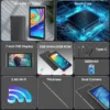 7 inch Tablet, Android 11 Tablet with, 2GB+32GB+1TB (Expand), Quad-Core, BT, Wi-Fi, Educational, Music, Dual Camera