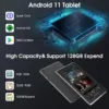 7 inch Tablet, Android 11 Tablet with, 2GB+32GB+1TB (Expand), Quad-Core, BT, Wi-Fi, Educational, Music, Dual Camera