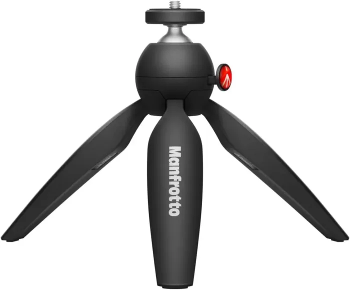 SENNHEISER Professional MKE 400 + Mobile Kit, Directional On-Camera Microphone with Smartphone Clamp & Manfrotto PIXI Mini Tripod, 509257, Auxiliary,Black - Image 4