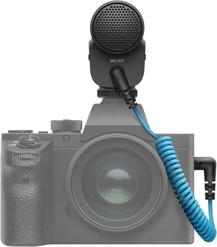 SENNHEISER Professional MKE 400 + Mobile Kit, Directional On-Camera Microphone with Smartphone Clamp & Manfrotto PIXI Mini Tripod, 509257, Auxiliary,Black - Image 9