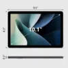 10" Tablet, 2025 Android 14 with Octa-core Processor, 8GB&64GB Storage(Expand to 512GB), Metal Casing Upgrade, Dual Camera, WiFi 6&Bth 5, 5000mAh Battery