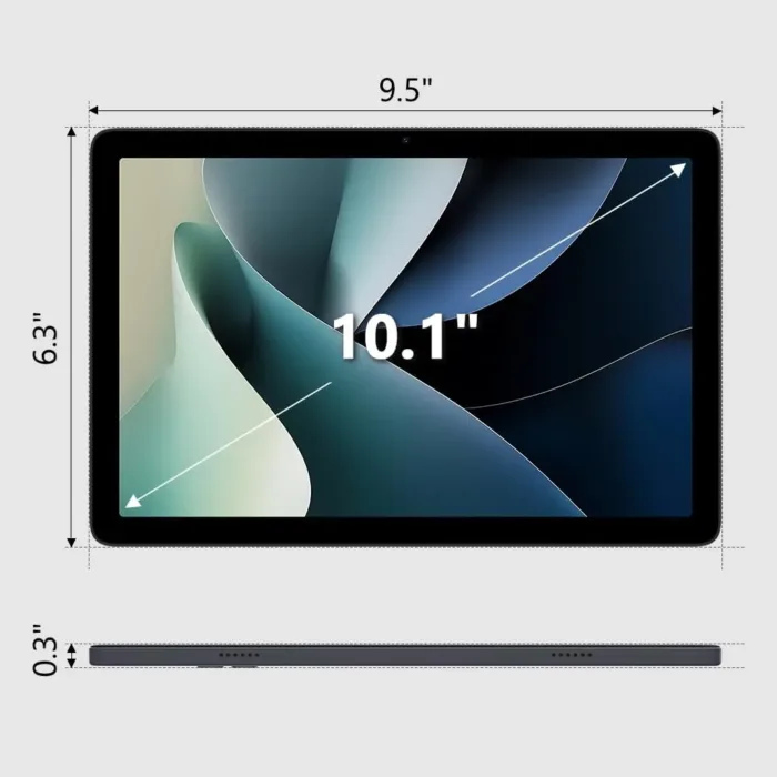 10" Tablet, 2025 Android 14 with Octa-core Processor, 8GB&64GB Storage(Expand to 512GB), Metal Casing Upgrade, Dual Camera, WiFi 6&Bth 5, 5000mAh Battery