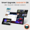 10" Tablet, 2025 Android 14 with Octa-core Processor, 8GB&64GB Storage(Expand to 512GB), Metal Casing Upgrade, Dual Camera, WiFi 6&Bth 5, 5000mAh Battery