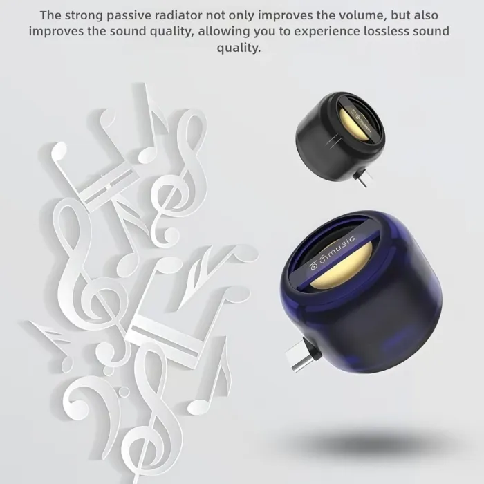 Portable 5X Speaker Amplifier, Plug & Play for Music/Calls, 2025 New Mini Phone Speaker Amplifier, Mini Portable Plug & Play Narrator for Smartphones, Tablets, Laptops (Silver, Type-C) - Image 4