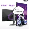 AOC Agon PRO AG276QZD2 27" OLED Tournament Gaming Monitor 2560x1440, 240Hz 0.03ms, G-SYNC, PS5 Xbox Switch Compatible, Glossy, Black