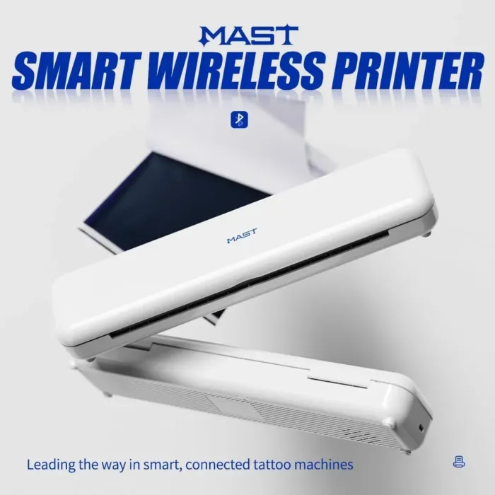 Mast Smart Wireless Tattoo Stencil Printer, Thermal Tattoo Printer for Tattoo Artists & Beginners, Compatible with Tablet,Smartphone & PC, White - Image 3