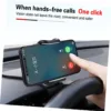 360Degree Car Phone Holder Snap Type Rotation Mobile Phone Bracket for Dashboard Easy Installation Compatible with All Smartphones