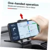 360Degree Car Phone Holder Snap Type Rotation Mobile Phone Bracket for Dashboard Easy Installation Compatible with All Smartphones