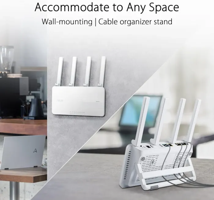 ASUS ExpertWiFi EBR63 AX3000 WiFi 6 Business Router - Custom Guest Portal & SDN, Easy Setup & Remote Management, Scalable with ExpertWiFi AIMesh, Free Commercial-Grade Security, VPN, VLAN - Image 8