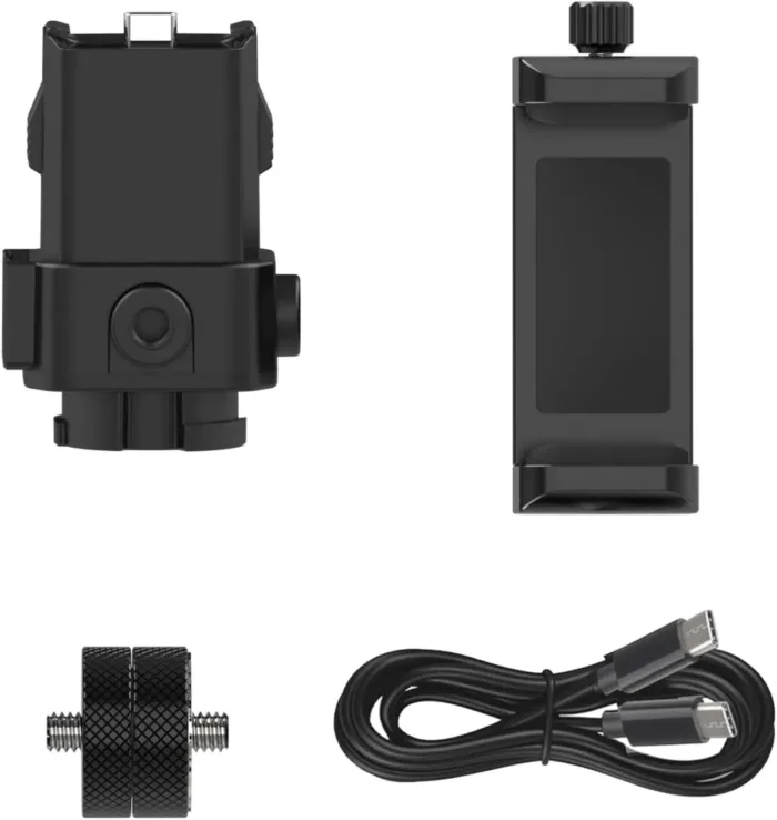 Smatree Charging Base of DP20 Power Bank and Phone Holder Expansion Set with Convertable Knob Only Compatible for DJI Osmo Pocket 3(Not fit with Pocket 2/1!) - Image 3