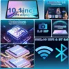 Android 14 Tablet, 10.1 Inch Android Tablet PC, 8GB RAM 128GB ROM 1TB Expand, 8000mAh Battery, Octa-Core 10.1 Inch with 13MP+8MP Camera/Bluetooth/GPS/WiFi/HD Display (Light Blue)