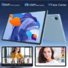 Android 14 Tablet, 10.1 Inch Android Tablet PC, 8GB RAM 128GB ROM 1TB Expand, 8000mAh Battery, Octa-Core 10.1 Inch with 13MP+8MP Camera/Bluetooth/GPS/WiFi/HD Display (Light Blue)