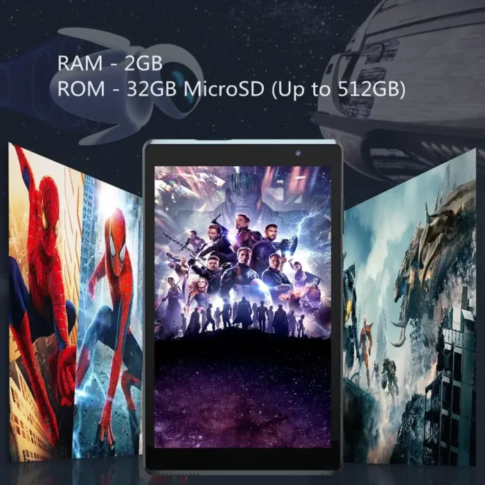 8 inch Android 11 Tablet, 2GB RAM+32GB ROM 1TB Expandable, Quad-core 1.6Ghz Processor Tablet PC, 1280 * 800 IPS HD Display 4300mAh Battery, 2MP+5MP Dual Camera Tableta - Image 5