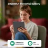 10.1“ Tablet, 2025 Latest Android 14 with Octa-Core Processor, 8GB&64GB Storage(Expand to 512GB), Dual Camera, G-Sensor, WiFi 6&Bth 5, 5000mAh Battery