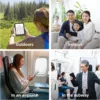 Bigme ePaper Tablet eBook Reader 32GB 6 Inch Black and White Display, Brightness Adjustment,Page Turn Button