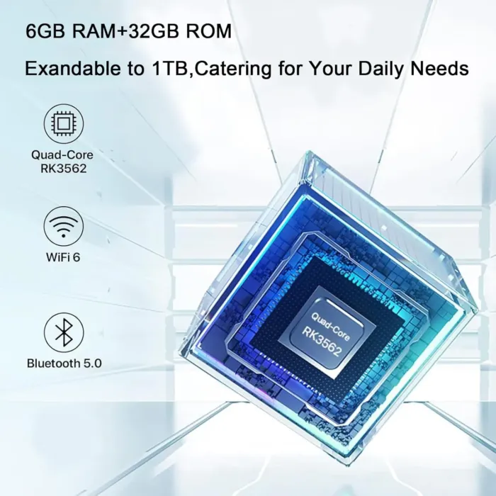 10.1 inch Tablet, Andaroid 14 tablet, 6GB RAM 32GB ROM 1TB Expand, Quad Core Processor, 2MP+8MP Dual Camera, Bluetooth, WiFi 6, 6000mAh Battery, IPS High Definition Screen, Powerful Tablet. - Image 3