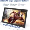 10.1 inch Tablet, Andaroid 14 tablet, 6GB RAM 32GB ROM 1TB Expand, Quad Core Processor, 2MP+8MP Dual Camera, Bluetooth, WiFi 6, 6000mAh Battery, IPS High Definition Screen, Powerful Tablet.