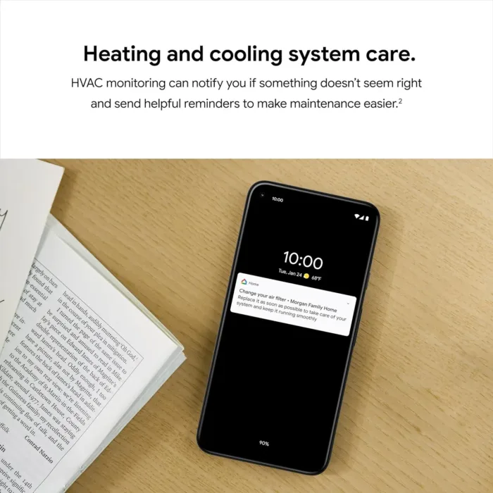 Google Nest Learning Thermostat - 3rd Gen (2015) - Programmable Smart Thermostat for Home - Works with Alexa - Stainless Steel - Image 13