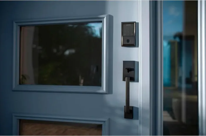 Schlage Encode Smart WiFi Deadbolt Lock for Front Door - Keyless Entry with App or Touchscreen - Works with Alexa, Apple HomeKit, Hey Google, & Airbnb - Create Codes for Guests - Matte Black - Image 7