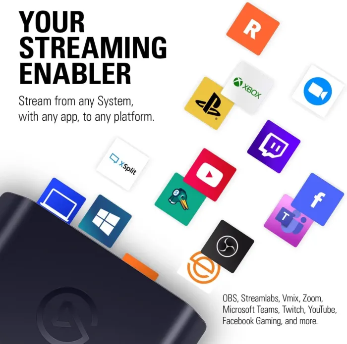 Elgato HD60 X - Stream and Record in 1080p60 HDR10 or 4K30 with Ultra-low Latency on PS5/Pro, PS4/Pro, Xbox Series X/S, Xbox One X/S, in OBS and More, Works with PC and Mac - Image 7