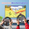 2025 Steering Wheels for Nintendo Switch 2, Racing Wheel for Mario Kart World & 8 Deluxe, Joycon 2 Accessories