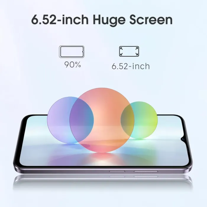 Ulefone Note 16 Pro (12GB+128GB) Unlocked Smartphone, Android 13 Cell Phone, 50MP Main Camera, 6.52” HD+ Waterdrop Screen, 8-Core Processor, 4400mAh, Dual 4G Unlocked Mobile Phone -Purple NFC Version - Image 6