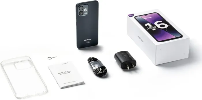 Ulefone Note 16 Pro (12GB+128GB) Unlocked Smartphone, Android 13 Cell Phone, 50MP Main Camera, 6.52” HD+ Waterdrop Screen, 8-Core Processor, 4400mAh, Dual 4G Unlocked Mobile Phone -Purple NFC Version - Image 9