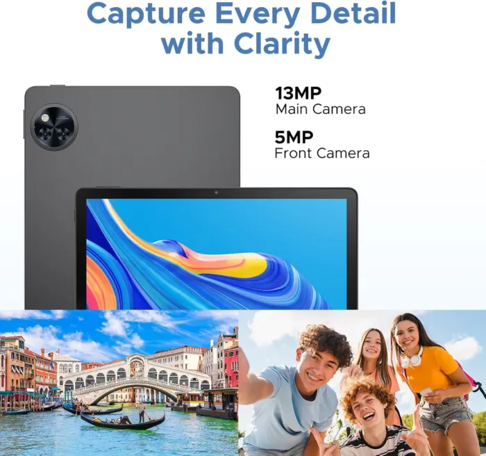 DOOGEE U11 Pro Android 15 Tablet, 11 inch Tablet,30GB+256GB/2TB TF Octa-Core,90Hz Display, 8580mAh, Netflix 1080P, Bluetooth 5.0+5G WiFi,Widevine L1,13MP+5MP, Face ID/OTG - Image 10