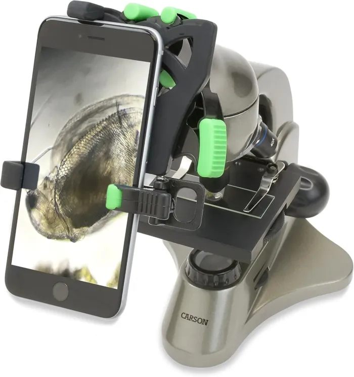 Carson HookUpz 2.0 Universal Smartphone Optics Digiscoping Adapter for Binoculars, Spotting Scopes, Telescopes, Microscopes, Monoculars and More (IS-200) - Image 5