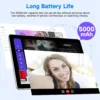 Android Tablet 10.1 inch, 2025 Cellular Tablets with SIM Card Slot, 4G LTE Tablet & Phone(Makes Calls), 64GB Storage (Expandable to 1TB),1280x800 IPS, Dual Cameras 8H Battery 5G Wifi with Case(Silver)