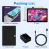 Android Tablet 10.1 inch, 2025 Cellular Tablets with SIM Card Slot, 4G LTE Tablet & Phone(Makes Calls), 64GB Storage (Expandable to 1TB),1280x800 IPS, Dual Cameras 8H Battery 5G Wifi with Case(Silver)
