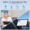 Android 14 Tablet 10.1 Inch,4G SIM Unlocked, Quad-Core CPU 2.0GHz,3GB+32GB, TF Expandable, IPS Display, 5G WiFi, Bluetooth 5.0,5MP+8MP Dual Cameras,5000mAh, GPS, Google Kids Space，Black case