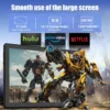 Android Tablet, 14GB RAM+64GB ROM (TF 1TB), 11 inch Android 14 Octa-Core, 6800mAh, Widevine L1, WiFi 6, 8 in 1 Tablet with Keyboard, Mouse, Protective Case, Stylus, Headset, Charger- Black